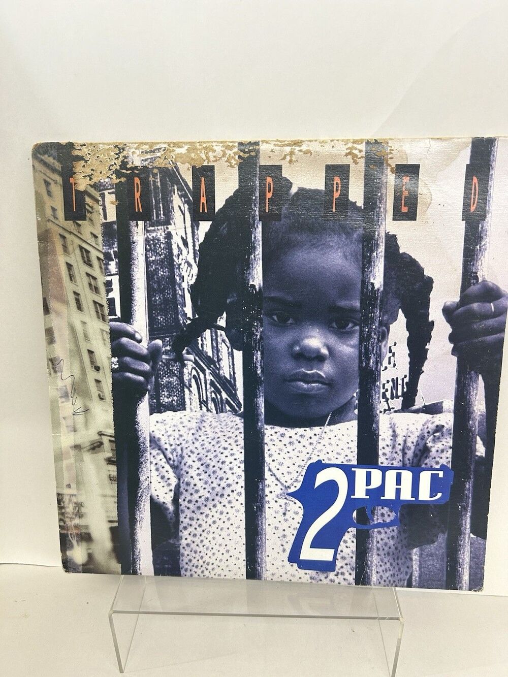 2Pac - Trapped • 12” Single 1991 Vinyl • Rare